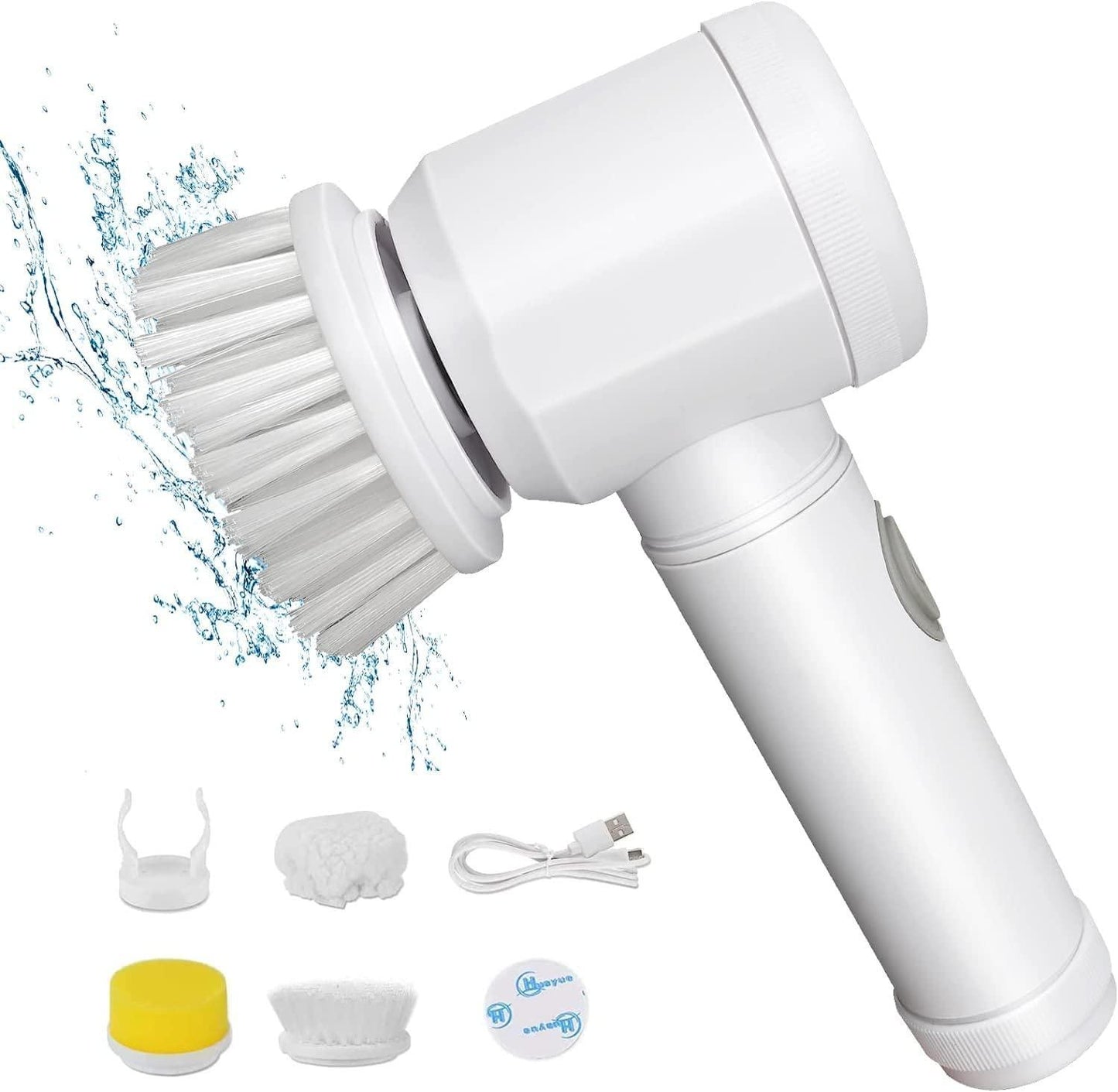 Electric Rotary Cleaning Brush – Multi-Purpose Power Scrubber