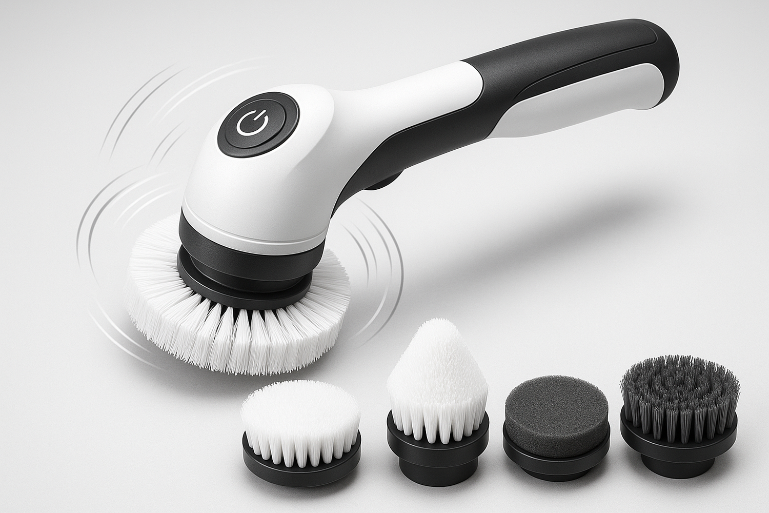 Electric Rotary Cleaning Brush – Multi-Purpose Power Scrubber Effortless One-Key Operation