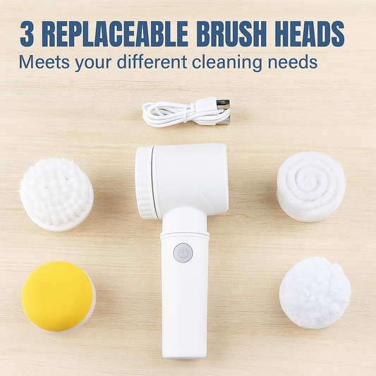 Electric Rotary Cleaning Brush – Multi-Purpose Power Scrubber